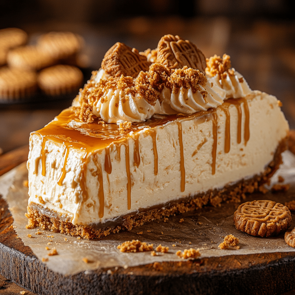No Bake Biscoff Cheesecake Bars: Creamy, Easy, and Irresistible 9 folding whipped cream into cheesecake batter